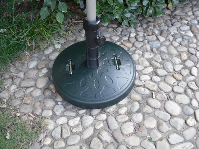 152 kg 4 pièces lourdes sur la plage extérieure jardin patio parapluie parapluie support de granit base 1