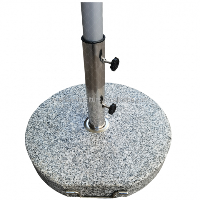 Parapluie de jardin de patio de plage Parapluie de remplacement Offset Parapluie de base avec roues 2