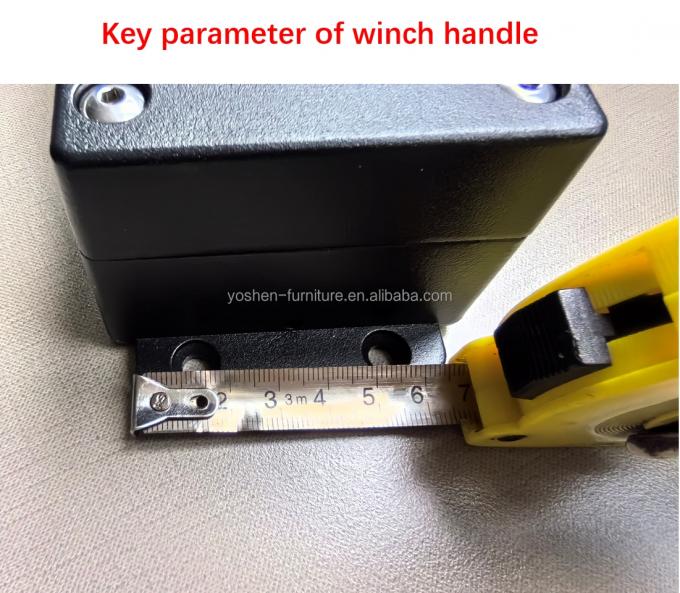 Accessoires pour parasol Pièces de rechange Treuil manuel Manivelle 2