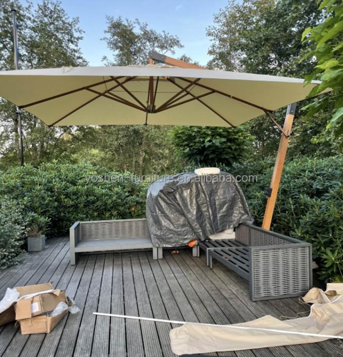 Accessoires pour parasol Pièces de rechange Treuil manuel Manivelle 10