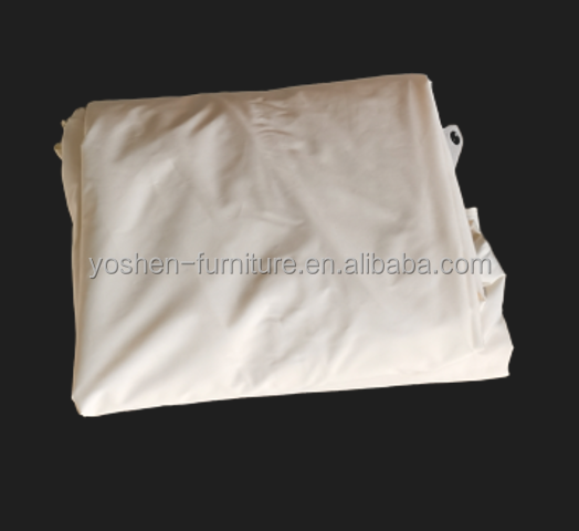 Remplacement du couvercle du parapluie de jardin de 9 pieds bande noire blanche ronde octogone du patio Remplacement du couvercle du parapluie 9