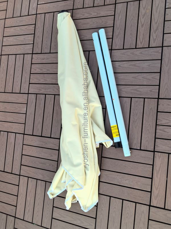 Parasol de patio portable Yoshen 6,5 pieds avec parasol, auvent, pêche, piscine, parapluie, léger, pliable, parapluie d'extérieur 4