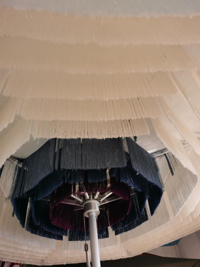 Custom Bali Resort Anti-UV extérieur Hôtel de luxe Tassel parapluie plage parapluie parapluie avec tossels 2