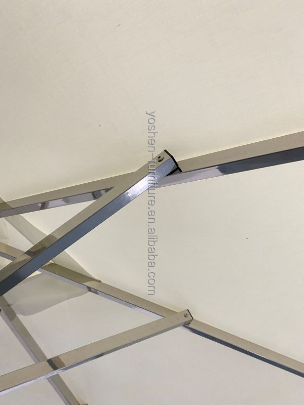 Parapluie de luxe Star Hotel Parapluie en acier inoxydable Patio Parapluie 5