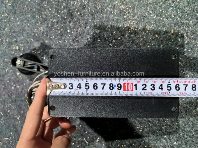 Manivelle de remplacement pour parasol, capuchon de treuil, ressort de frein, vis de fixation, poignée, vis sans tête 3