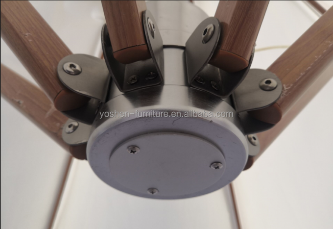 Parapluie extérieure Parapluie de plage Cantilever Jardin Parapluie suspendue Parapluie avec logo douanier 2