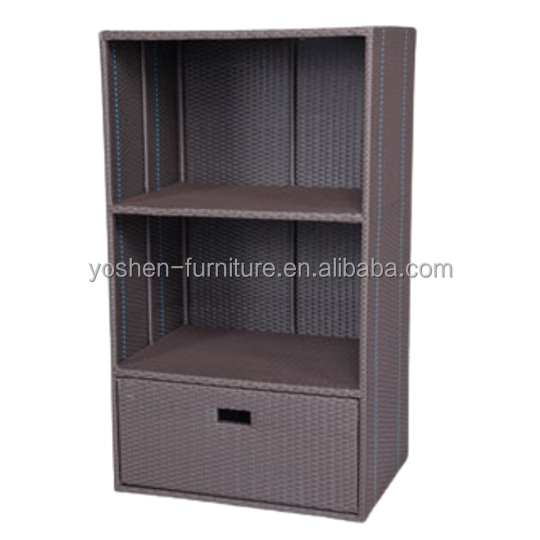 Armoire à serviettes de piscine Résistant à l'eau Serveur de serviettes sans roues Organisateur de stockage à la piscine 1