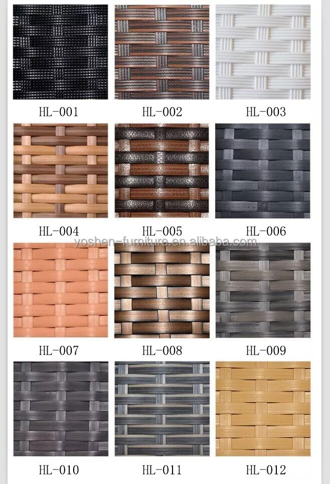 Meubles de piscine personnalisés Mobiles PE en rotin Wicker Organisateur de stockage résistant aux intempéries Serveur de serviettes de piscine extérieure 8